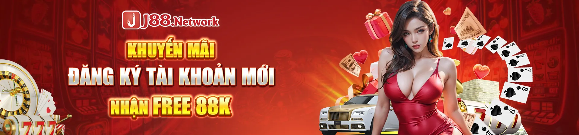 Banner quảng cáo gói quà đăng ký người dùng mới tin88 nổ hũ